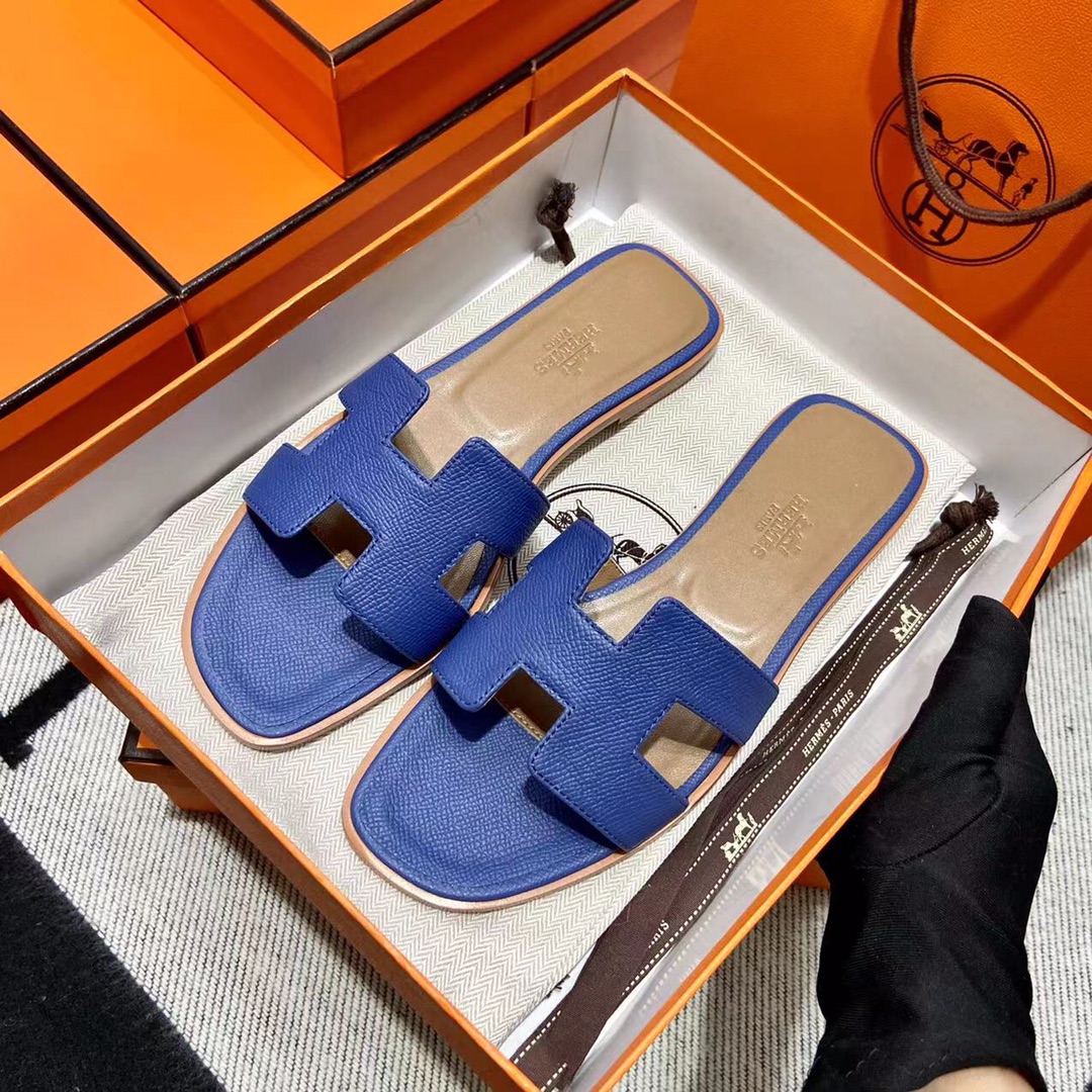 에르메스 올수공 오란 슬리퍼 샌들 앱송 130